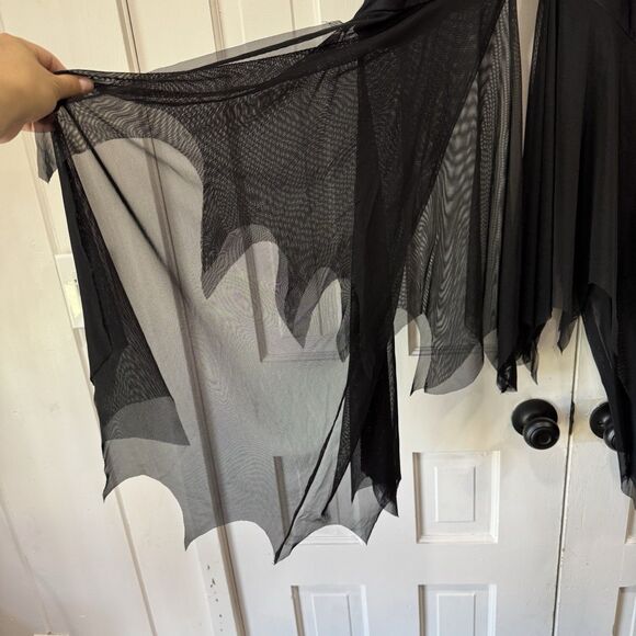 J. Valentine Dolls Kill 2pc. Outfit Black Corset Tulle Mesh Nylon Spandex XS/S - Picture 6 of 15